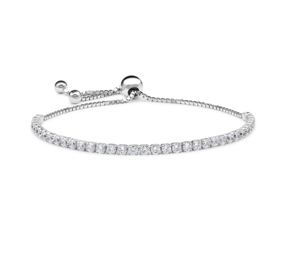 Silver Tennis Bracelet