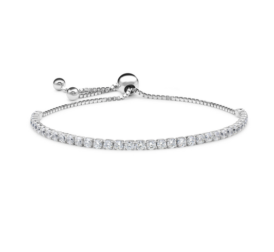 Silver Tennis Bracelet