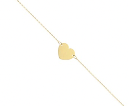 Gold Heart Bracelet